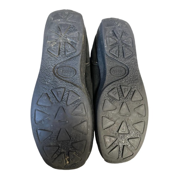 Pajar Black Suede Fur Trimmed Fleece Lined Boots Size 10 - Picture 5 of 9